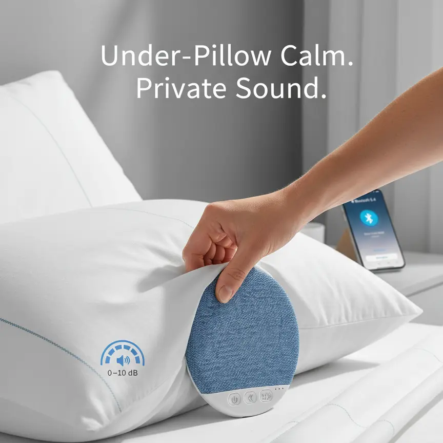 Snoozey Pillow Speaker for Peaceful Sleep